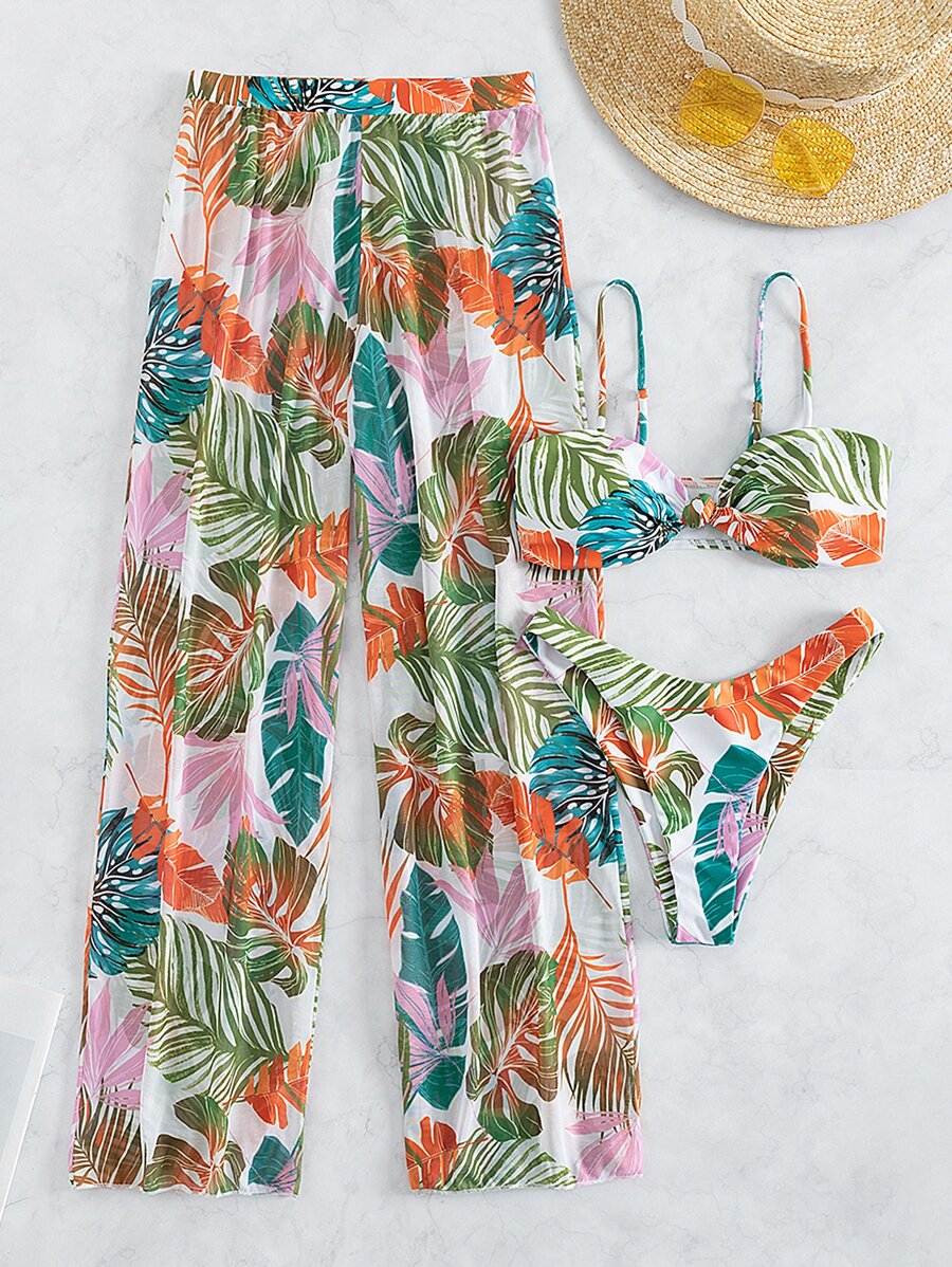 Conjunto Praia Tropical Breeze 3 Peças