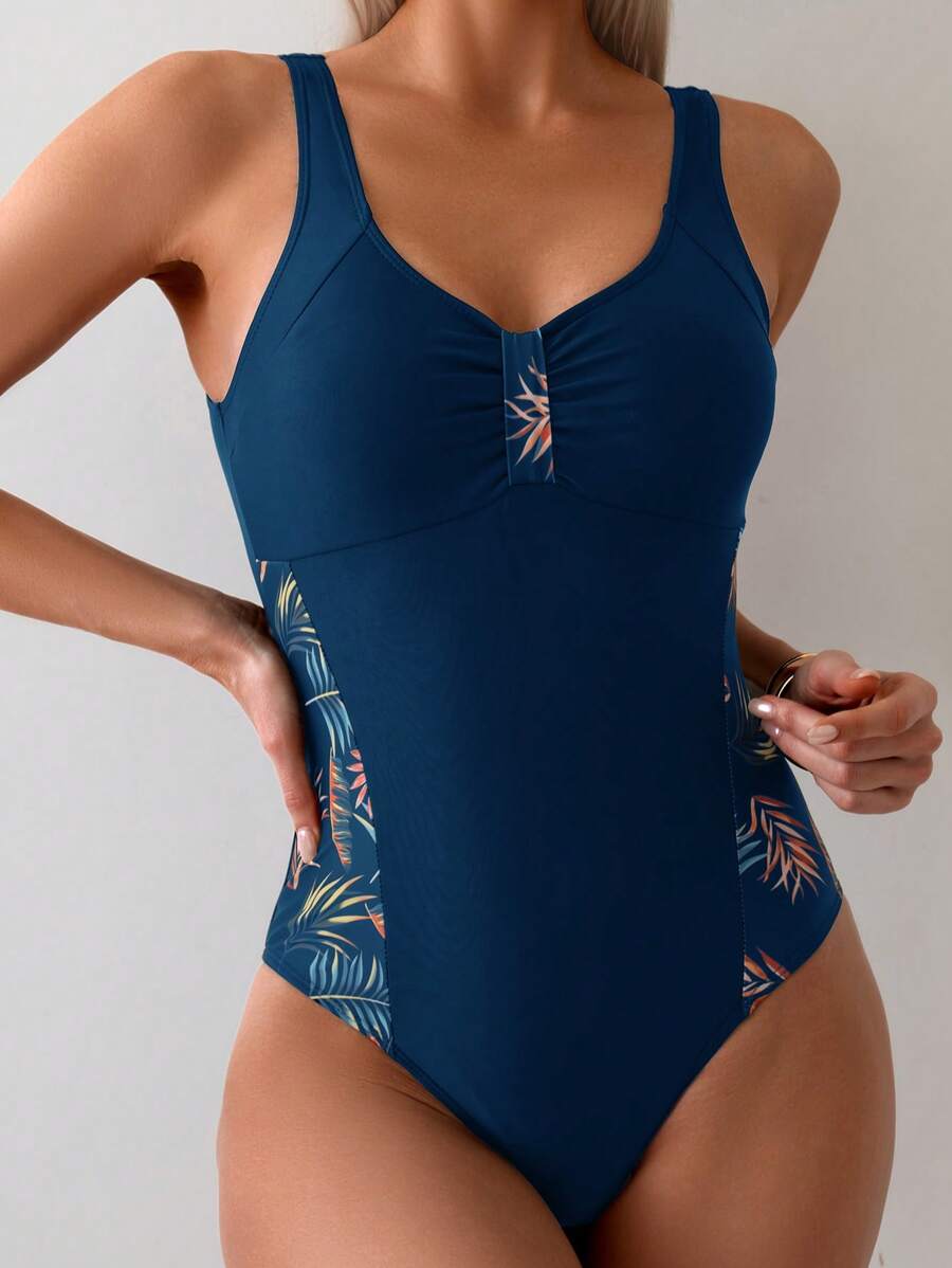 Maiô Modelador Black Tropic