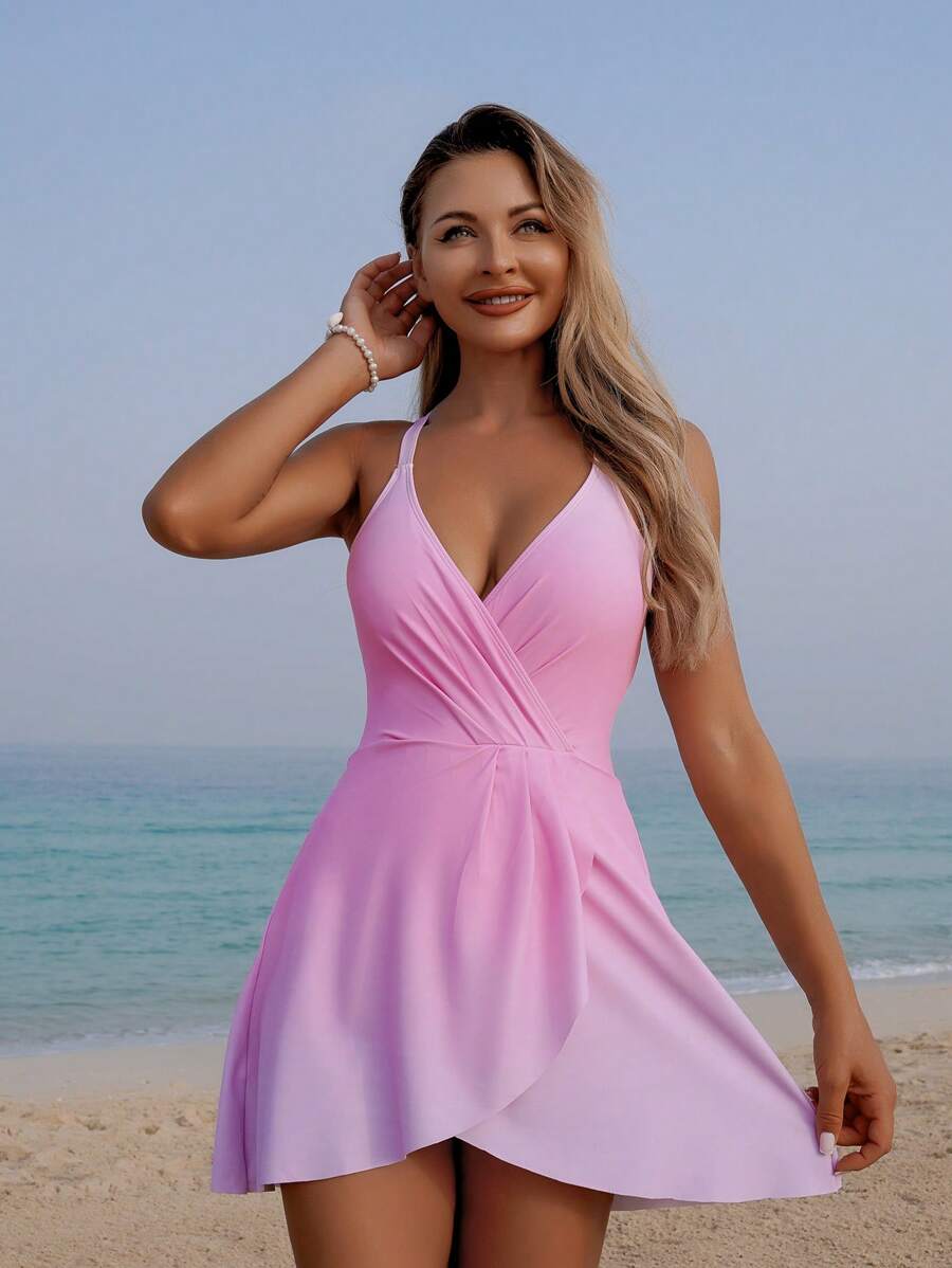 Maiô Dress Noir Elegance