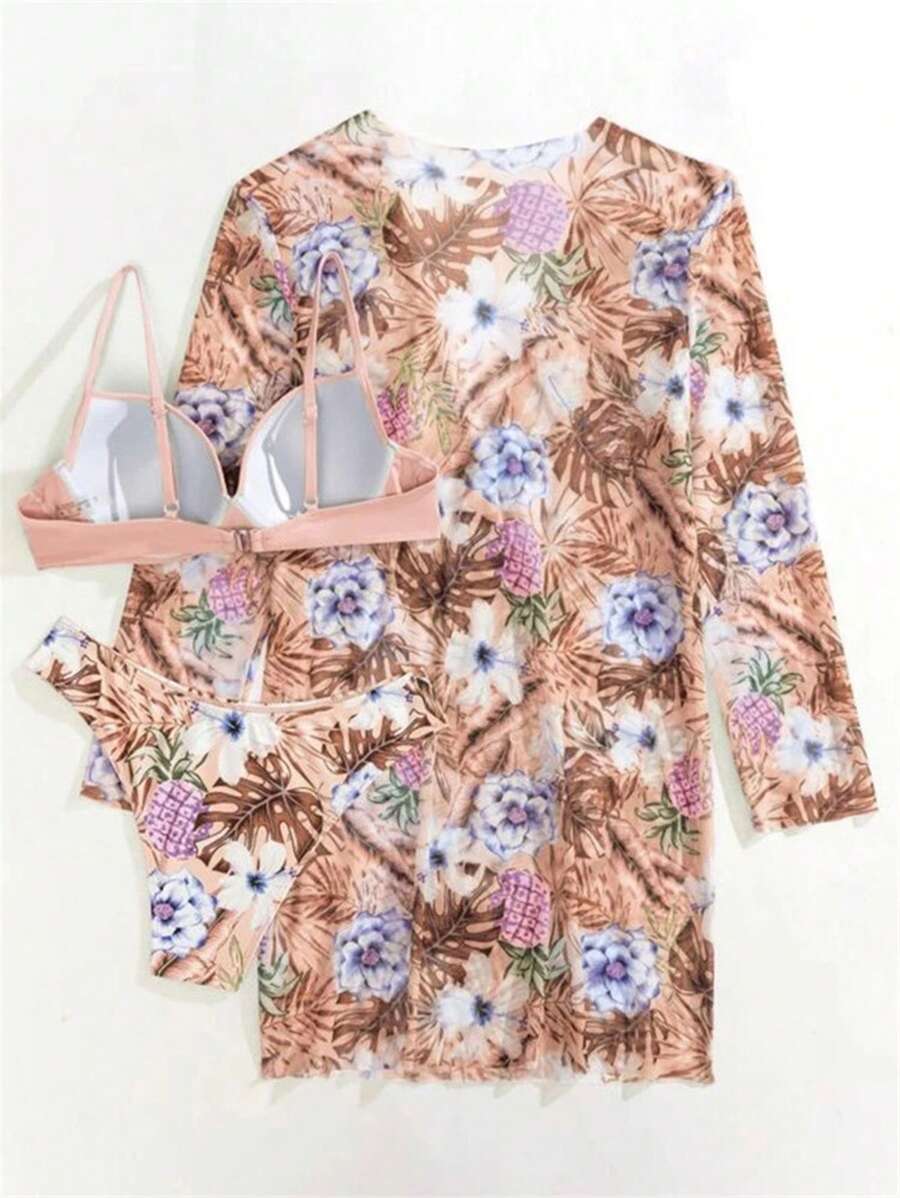 Conjunto Tropical Paradise 3 Peças