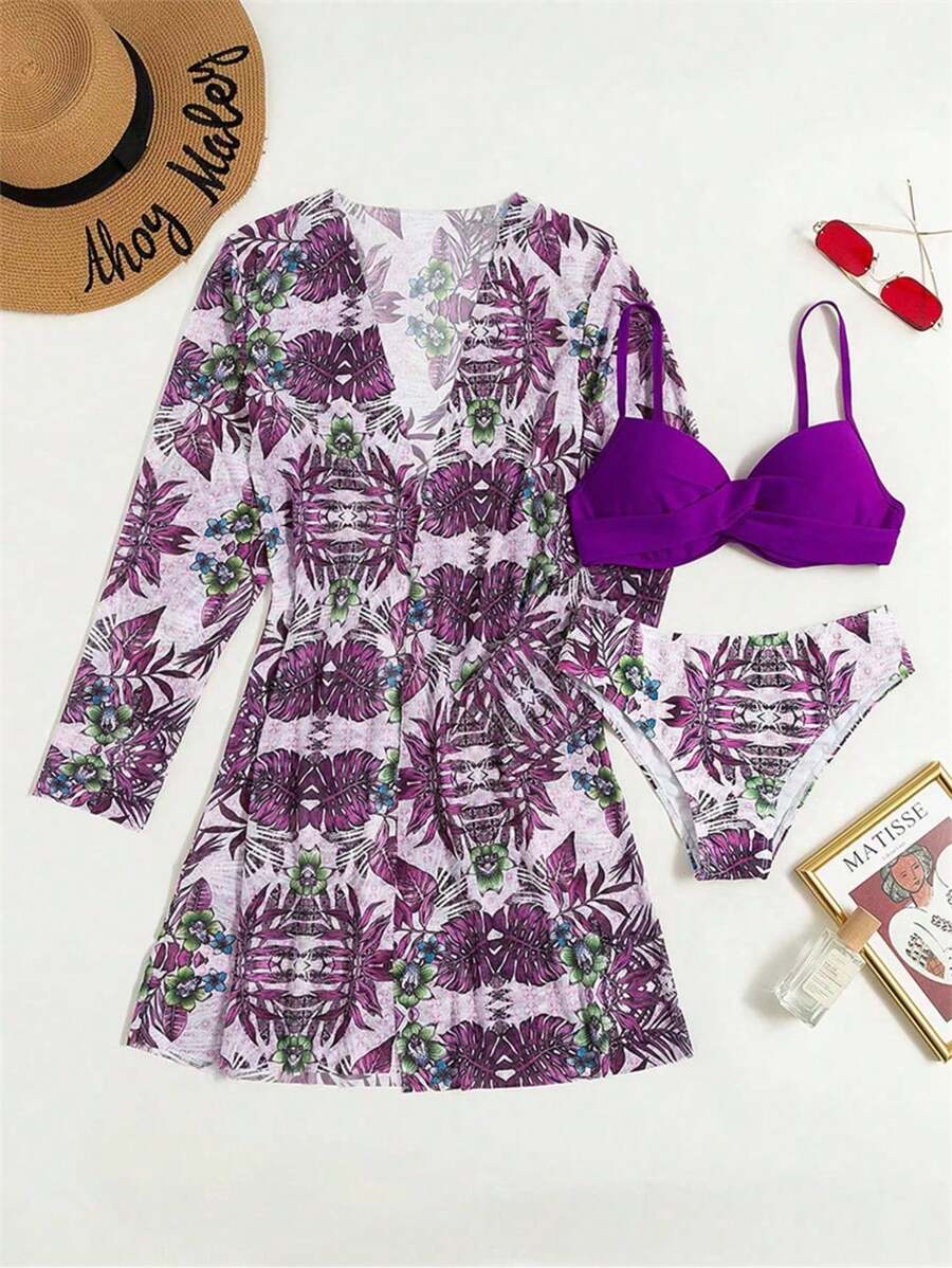 Conjunto Tropical Paradise 3 Peças