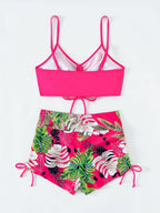 Conjunto Praia Hibisco 3 Peças