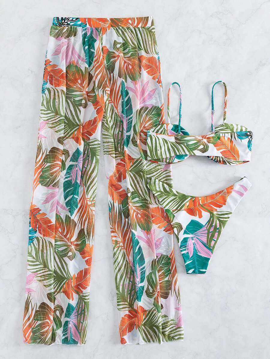 Conjunto Praia Tropical Breeze 3 Peças