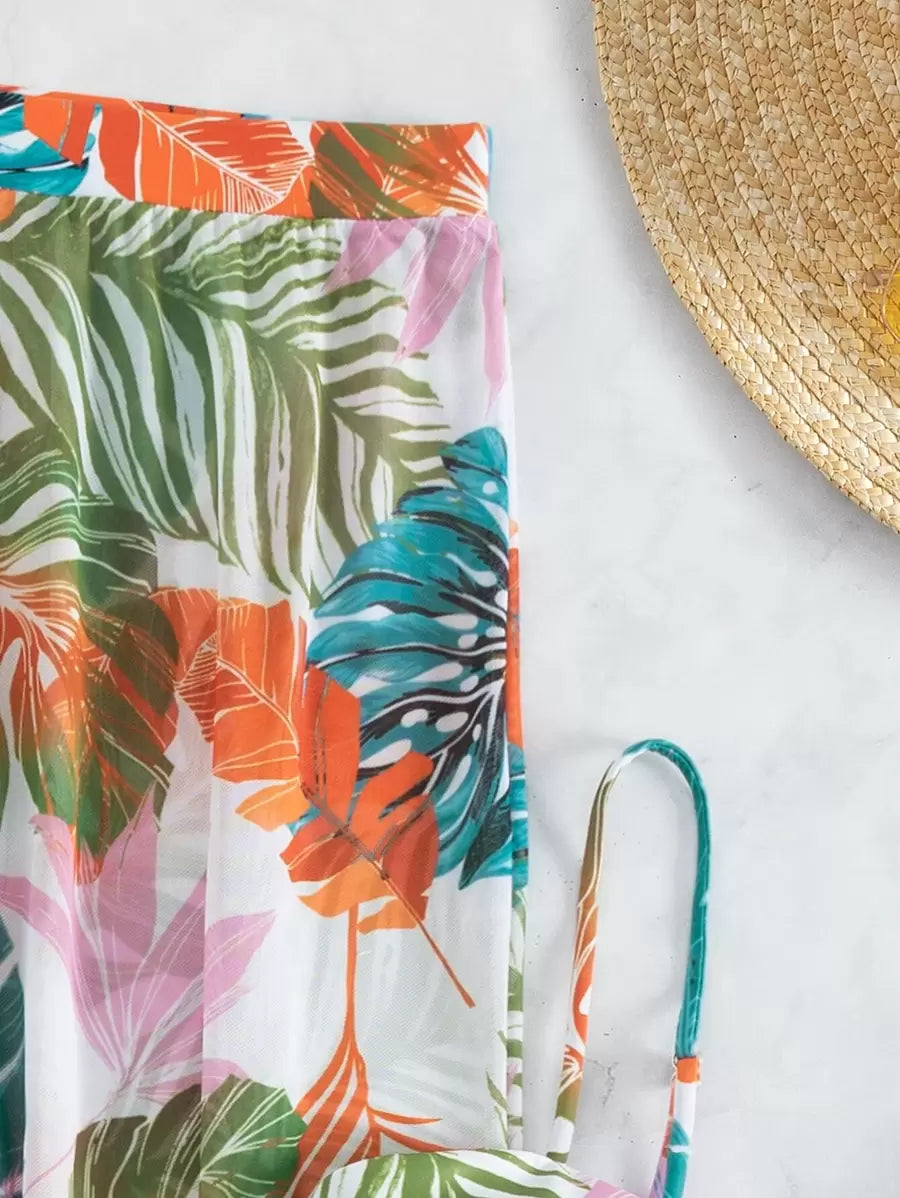 Conjunto Praia Tropical Breeze 3 Peças