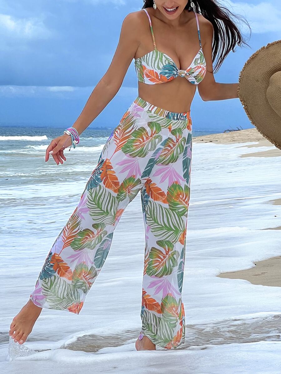 Conjunto Praia Tropical Breeze 3 Peças