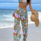 Conjunto Praia Tropical Breeze 3 Peças