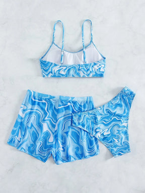 Conjunto Praia Ondas 3 Peças
