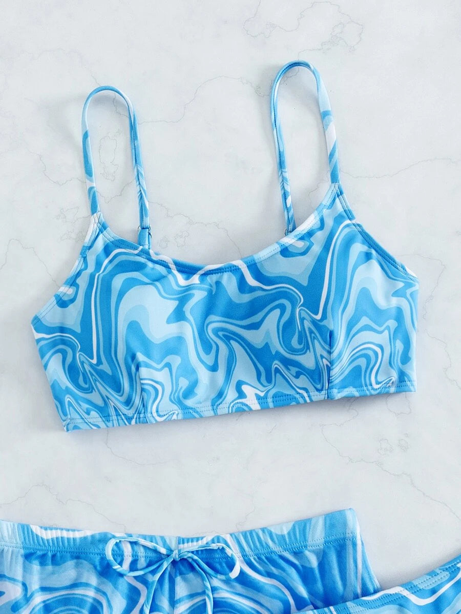 Conjunto Praia Ondas 3 Peças