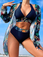 Conjunto Praia Tropicália 3 Peças