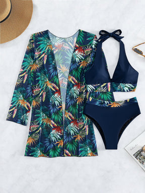 Conjunto Praia Tropicália 3 Peças