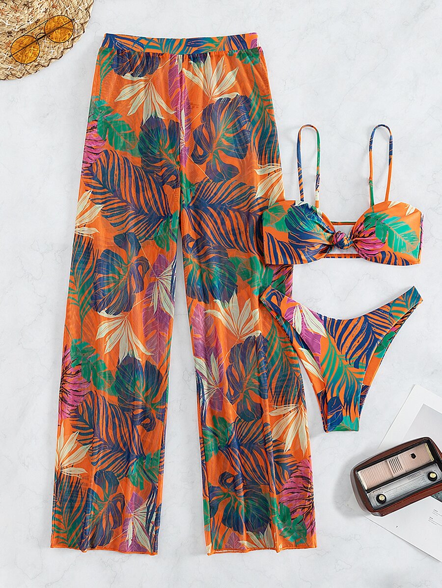 Conjunto Praia Tropical Breeze 3 Peças
