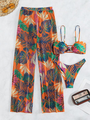Conjunto Praia Tropical Breeze 3 Peças