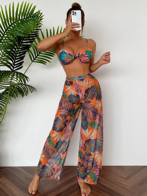 Conjunto Praia Tropical Breeze 3 Peças