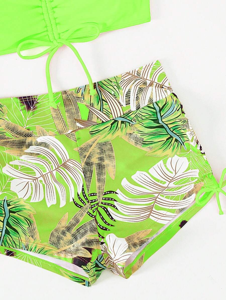 Conjunto Praia Hibisco 3 Peças