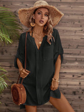 Saída de Praia Camisa Noite Tropical