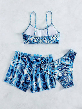 Conjunto Praia Ondas 3 Peças