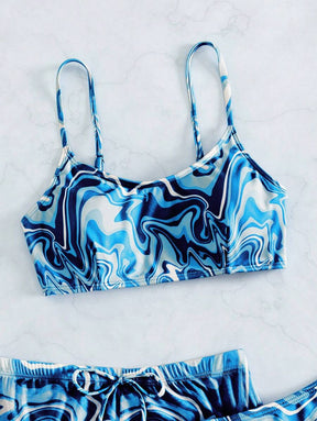 Conjunto Praia Ondas 3 Peças
