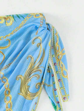 Maiô Estilo Barroco com Estampa Luxo