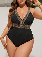 Maiô Plus Size Tricot Glam