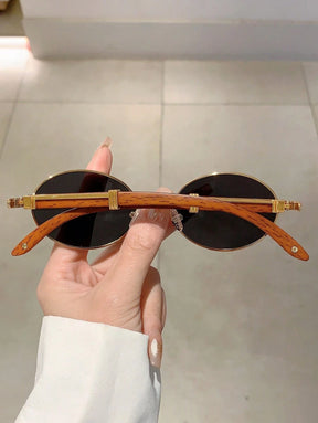 Óculos de Sol Oval Retrô