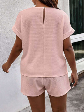 Conjunto Feminino Casual em Tecido Texturizado