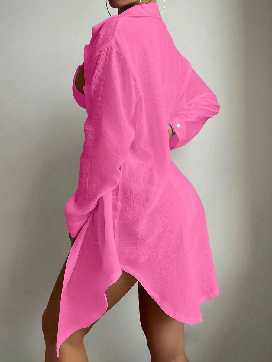 Saída de Praia Camisa Serenity