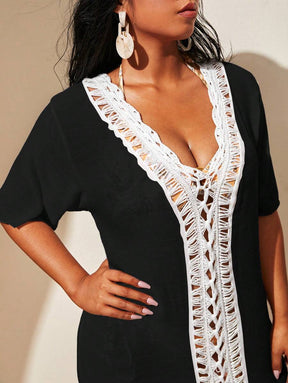 Saída de Praia Glamour Trançado