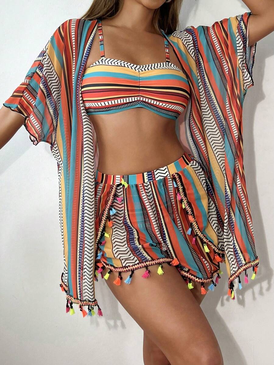 Conjunto Praia Bora Bora 4 Peças