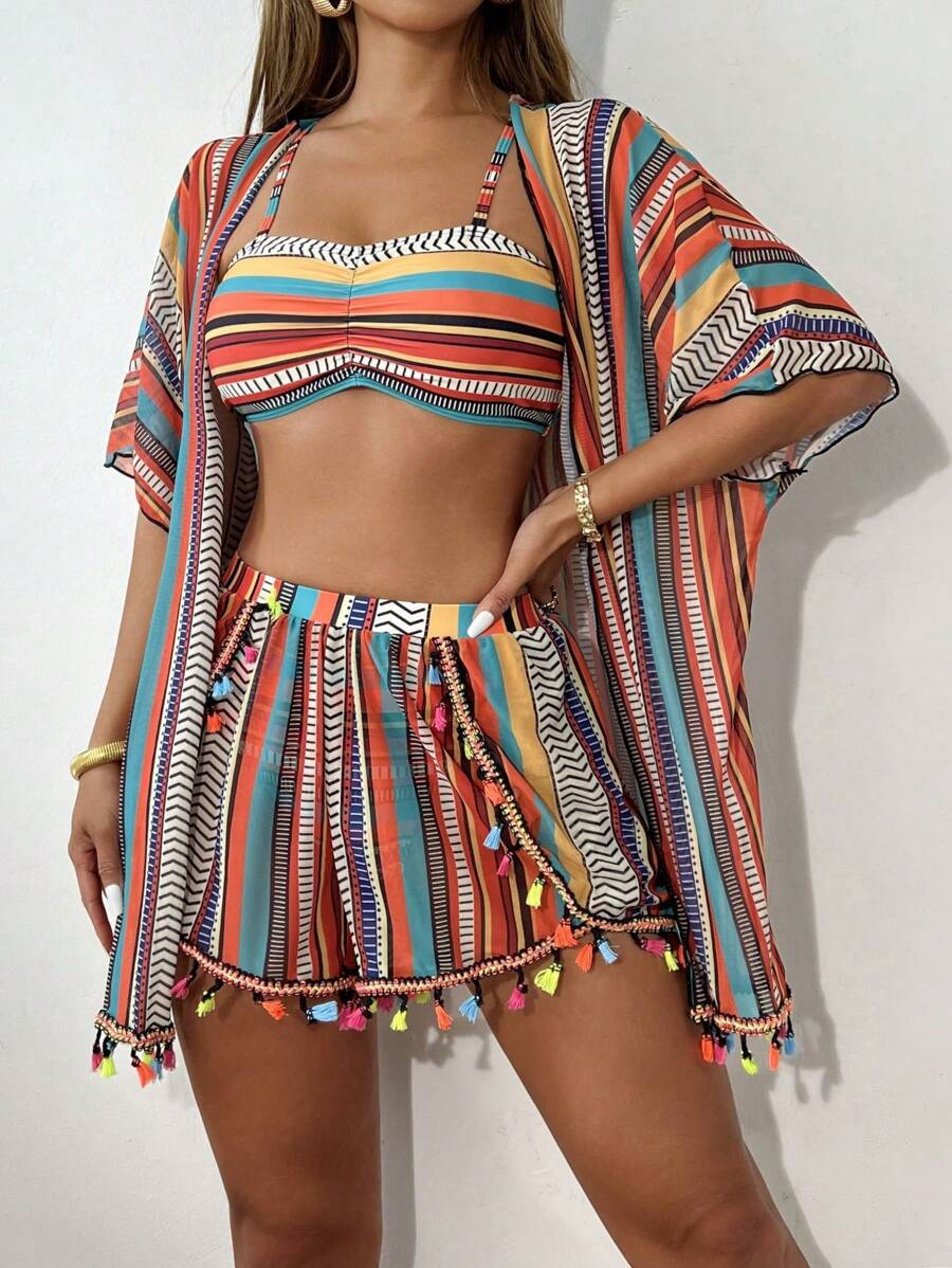 Conjunto Praia Bora Bora 4 Peças