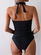 Biquíni Tankini Nó Frontal