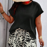 Conjunto Feminino Casual em Tecido Texturizado