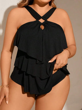 Maiô Babado Elegance Plus Size