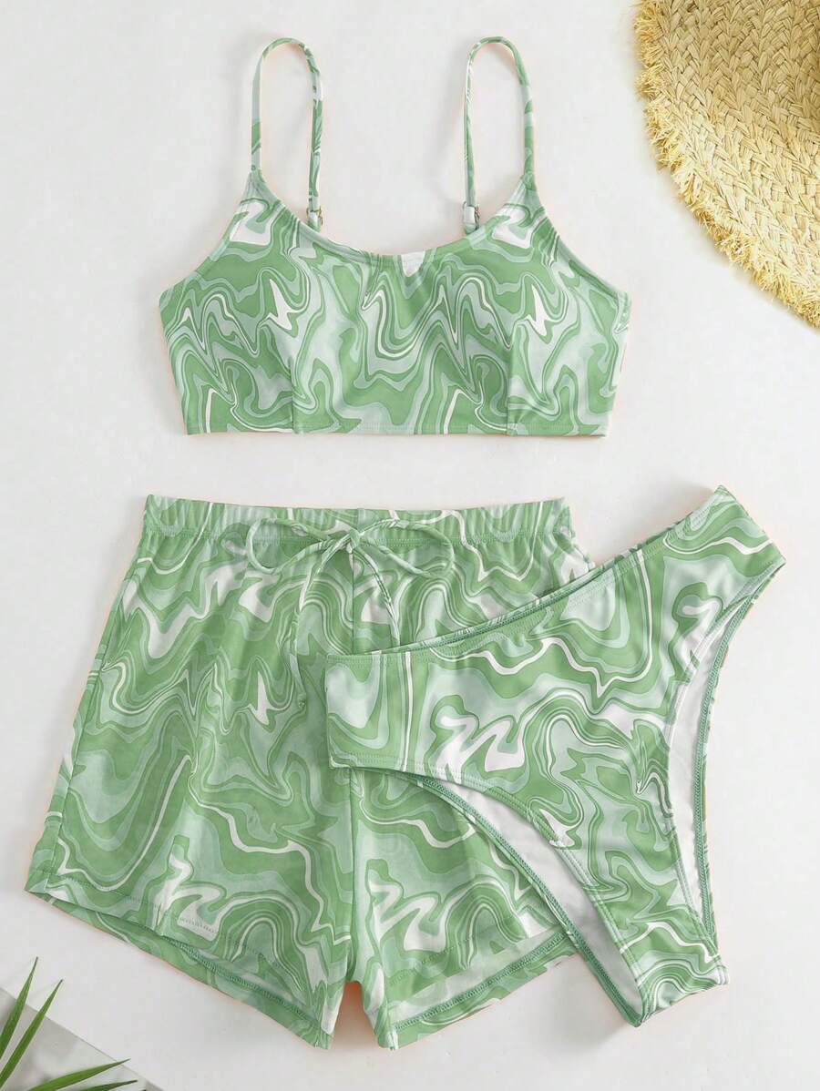 Conjunto Praia Ondas 3 Peças