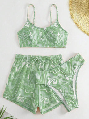 Conjunto Praia Ondas 3 Peças