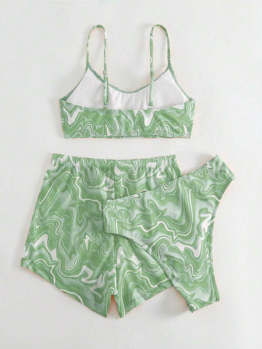 Conjunto Praia Ondas 3 Peças