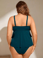 Maiô Babado Elegance Plus Size