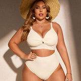 Biquíni Cintura Alta Plus Size
