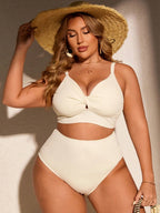 Biquíni Cintura Alta Plus Size