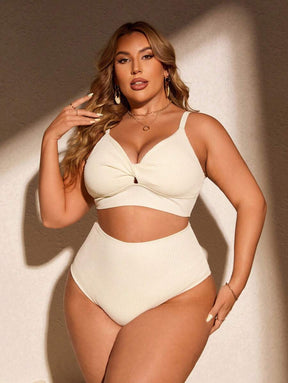 Biquíni Cintura Alta Plus Size