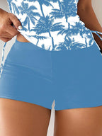 Tankini Black Palms