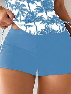 Tankini Black Palms