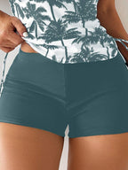 Tankini Black Palms