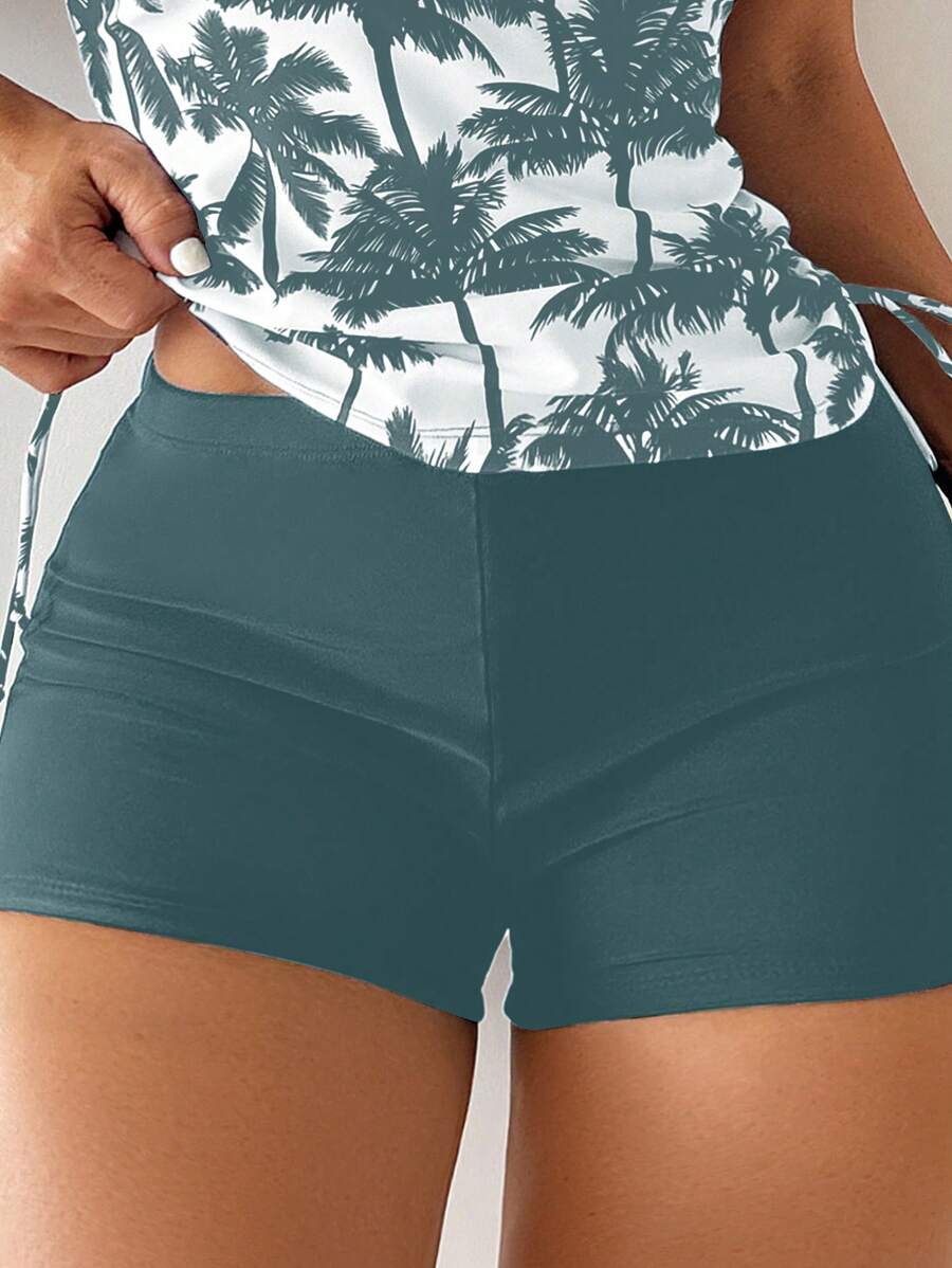 Tankini Black Palms