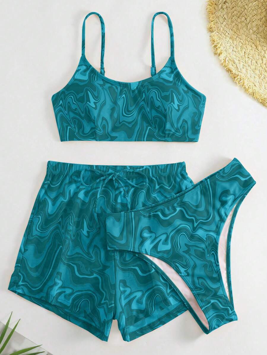 Conjunto Praia Ondas 3 Peças