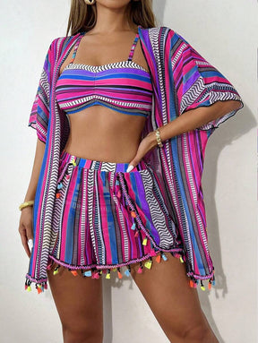 Conjunto Praia Bora Bora 4 Peças