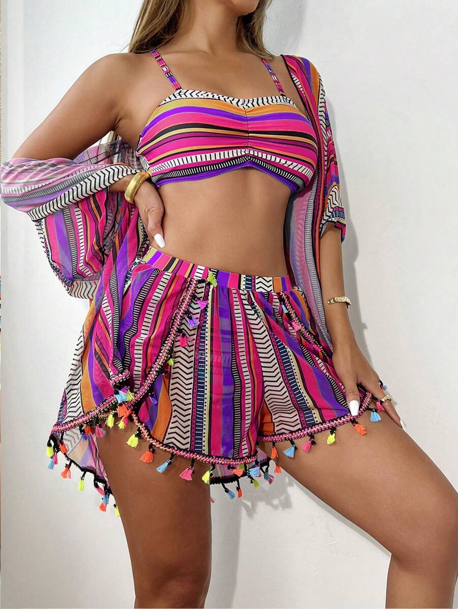 Conjunto Praia Bora Bora 4 Peças