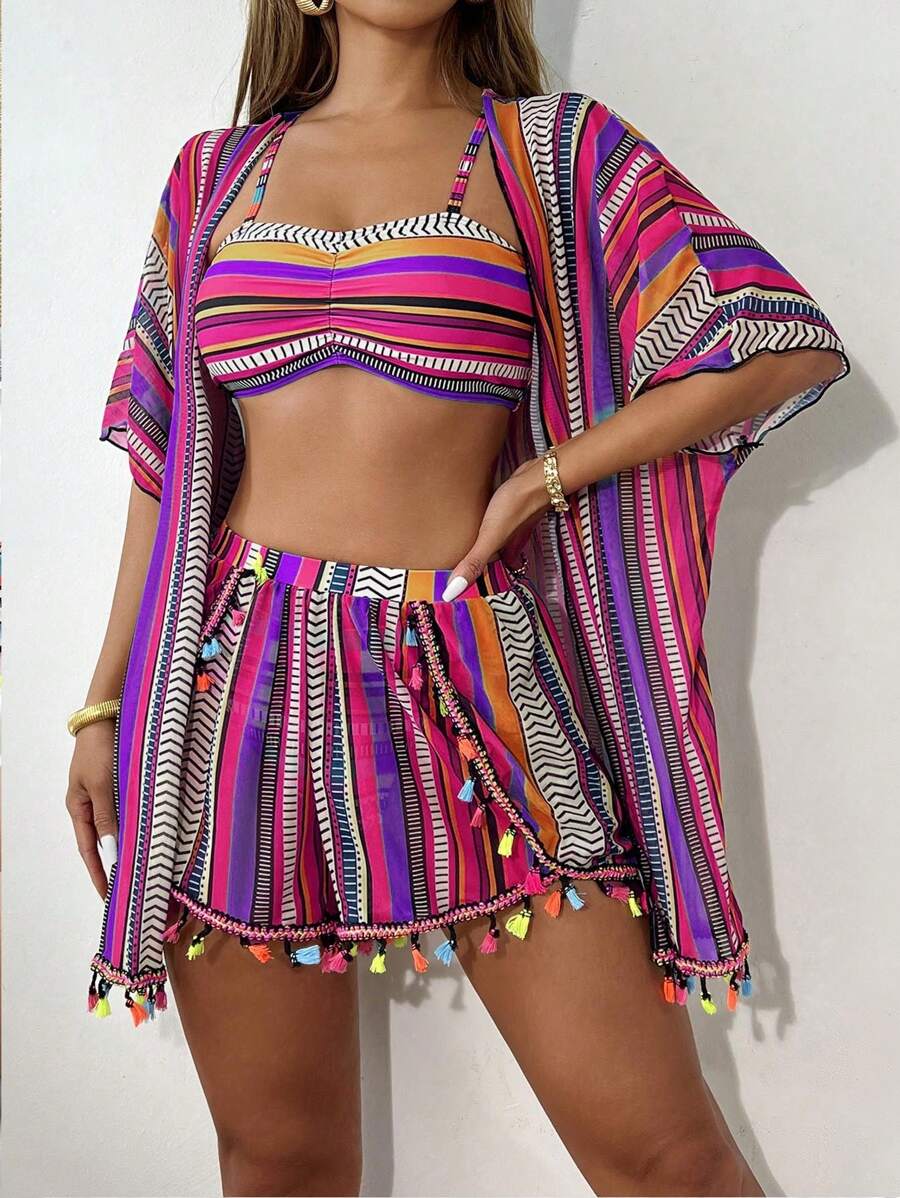 Conjunto Praia Bora Bora 4 Peças