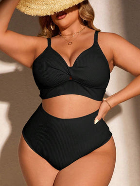 Biquíni Cintura Alta Plus Size