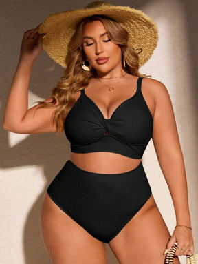 Biquíni Cintura Alta Plus Size