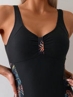 Maiô Modelador Black Tropic